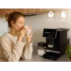 Máquina de café automática ELDOM ECA10 com pressão, 7 programas, 19 bar, 1450 W, depósito de água 1,8 L, Bean-to-Cup, LCD, preto