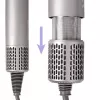 ELDOM HT280 Secador de cabelo, 1650 W, cinzento, 3 níveis de calor, 2 velocidades de sopro, jato de ar frio, bico concentrador, filtro de ar removível, argola de suspensão, proteção contra sobreaquecimento, cabo de 1,8 m