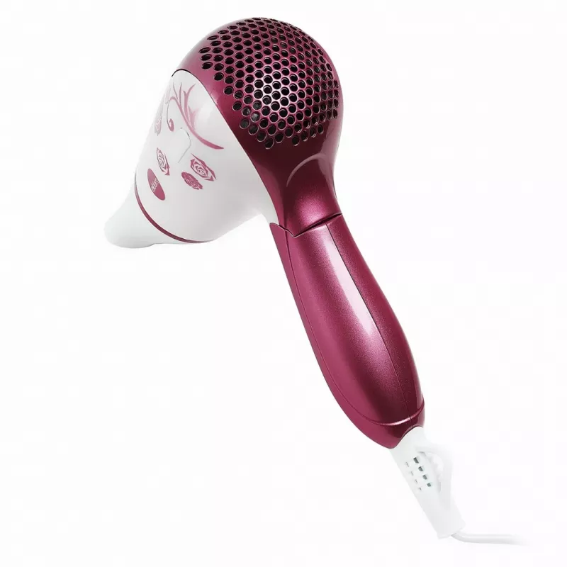 Secador de cabelo ELDOM HT82R 1200W com cabo dobrável, 2 níveis de calor e velocidade, nível de ar frio, branco/azul
