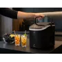 ELDOM KS230 máquina de cubos de gelo - 12 kg/24h, depósito 2,2L, 9 cubos por ciclo, prateado/preto