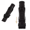 ELDOM OB210 aspirador sem fios 2 em 1 vertical e de mão, 22,2 V iões de lítio, 40 min. de autonomia, HEPA, escova LED, prateado