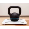 ELDOM Balança de pessoas inteligente TWO550B ULLIE com 12 valores corporais, Bluetooth e app