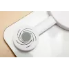ELDOM Balança de pessoas inteligente TWO550B ULLIE com 12 valores corporais, Bluetooth e app