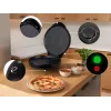 ELDOM ST1000 Pizzo Máquina de pizza, 1450 W, placa de 32 cm, preto