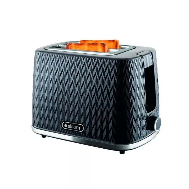 Torradeira Eldom TO265 NELE 750 W 2 ranhuras preto