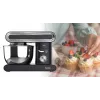 Eldom WRK1400 Robot de cozinha planetário 1400W (1900W de potência máxima) 6,5L taça de aço inoxidável preto
