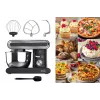 Eldom WRK1400 Robot de cozinha planetário 1400W (1900W de potência máxima) 6,5L taça de aço inoxidável preto