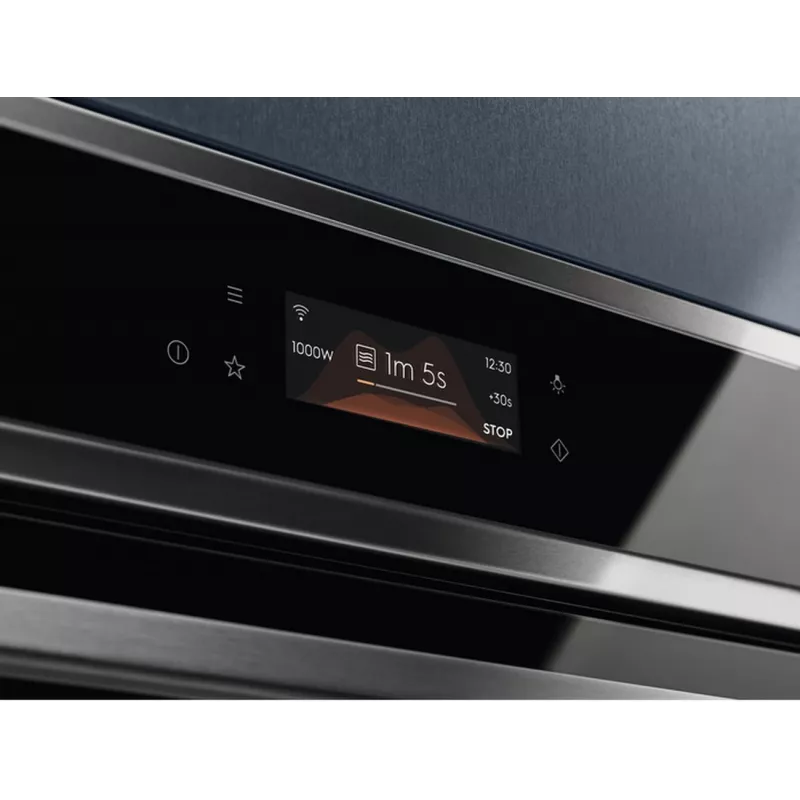 Forno de encastrar Electrolux EOC8P39WX com autolimpeza por pirólise, 71L, classe energética A+, aço inoxidável