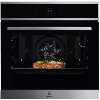 Forno elétrico de encastrar Electrolux EOE8P39WX com autolimpeza por pirólise, 71L, classe energética A+