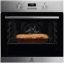 Forno elétrico simples de encastrar Electrolux EOF3H50X, 71L, aço inoxidável