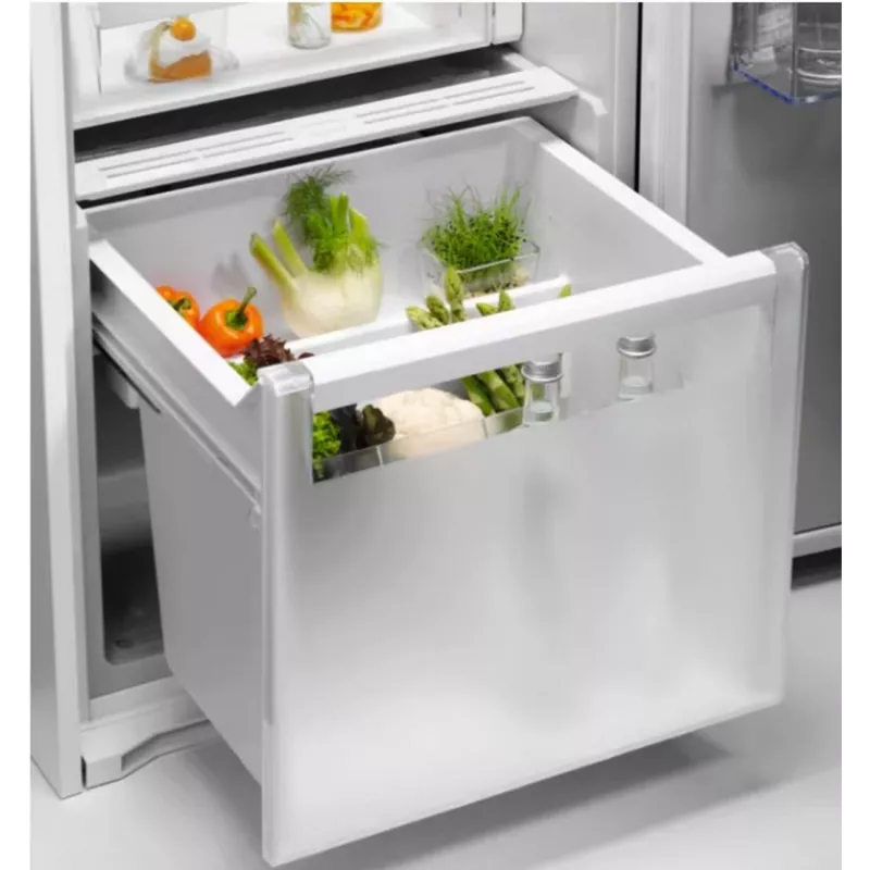 Combinado de frigorífico e congelador de encastrar Electrolux ERD6DE18S1, 253 L de capacidade total, classe de eficiência energética E, 35 dB, branco