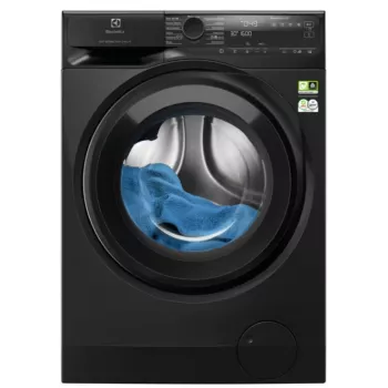 Electrolux EW8FG5602CDE Máquina de lavar roupa de carregamento frontal independente com UltraCare e programa de vapor, 10 kg, 1600 rpm, Preto