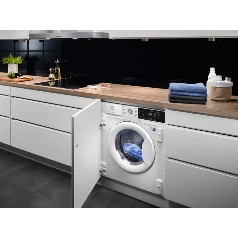 Electrolux EWN7F447WI Máquina de lavar roupa de carga frontal, 7 kg, 1400 rpm, Branco