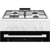 Electrolux LKG604012W Fogão a gás independente com forno a gás, 60 cm, branco