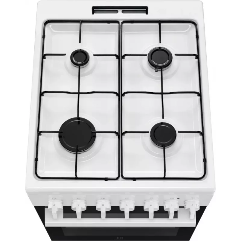 Fogão independente Electrolux LKK520032W com placa a gás e forno elétrico, 50 cm, branco