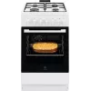Fogão independente Electrolux LKK520032W com placa a gás e forno elétrico, 50 cm, branco