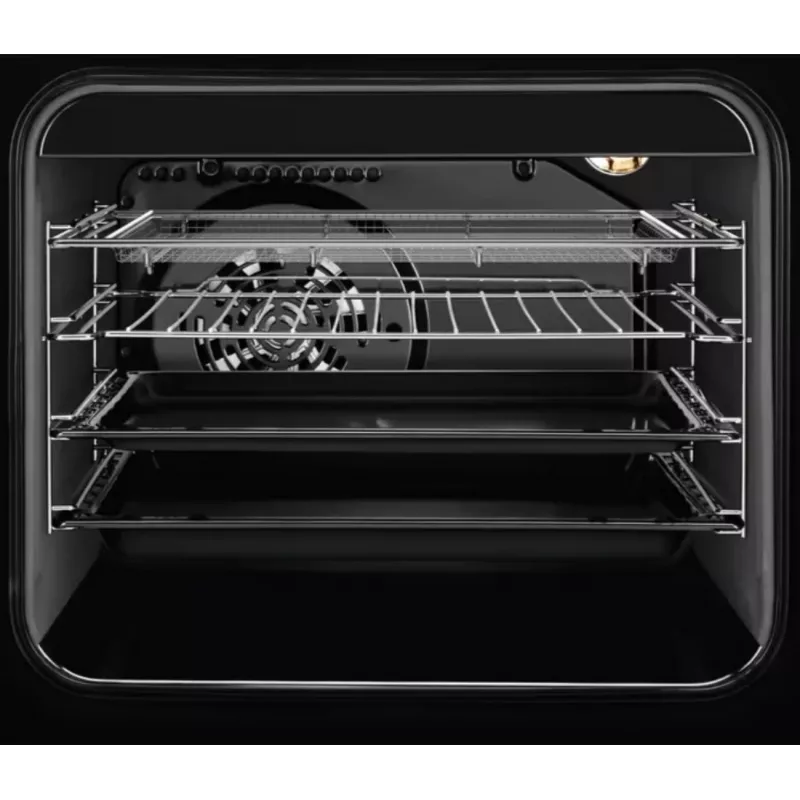 Electrolux LKR564275K fogão elétrico independente com placa vitrocerâmica e forno de convecção, preto