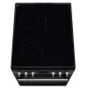 Electrolux LKR564275K fogão elétrico independente com placa vitrocerâmica e forno de convecção, preto