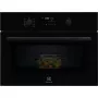 Micro-ondas combinado de encastrar com grelhador Electrolux LVM6E46Z, 46 L, 900 W, controlo tátil, preto