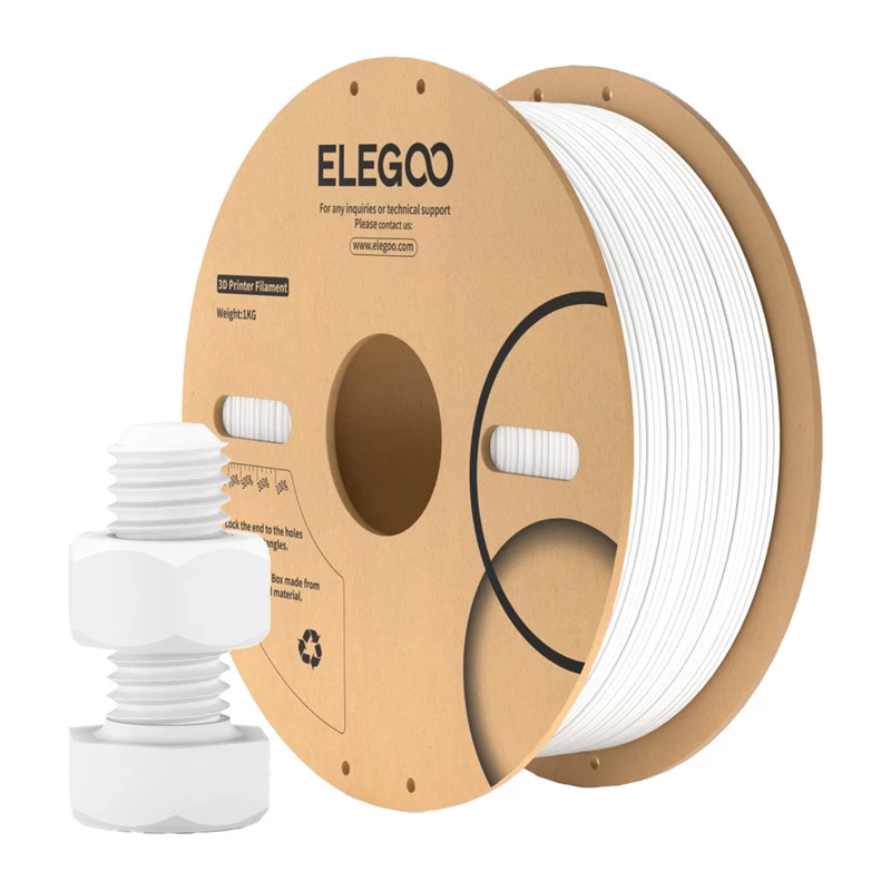 Filamento ELEGOO ABS (branco) 1,75 mm 1 kg