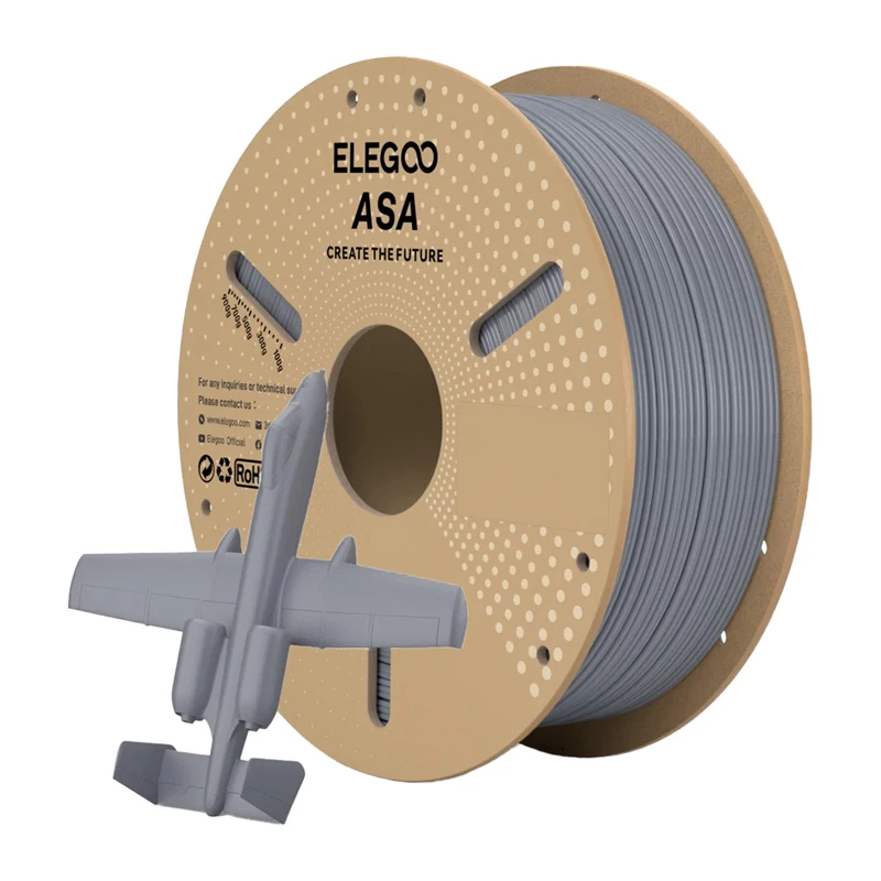 Filamento ELEGOO ASA (cinzento)