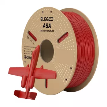 Filamento ELEGOO ASA (vermelho) 1,75 mm 1 kg