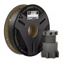 ELEGOO PETG-CF filamento (cinzento) 1,75 mm 500 g PETG reforçado com fibra de carbono para impressoras 3D FDM