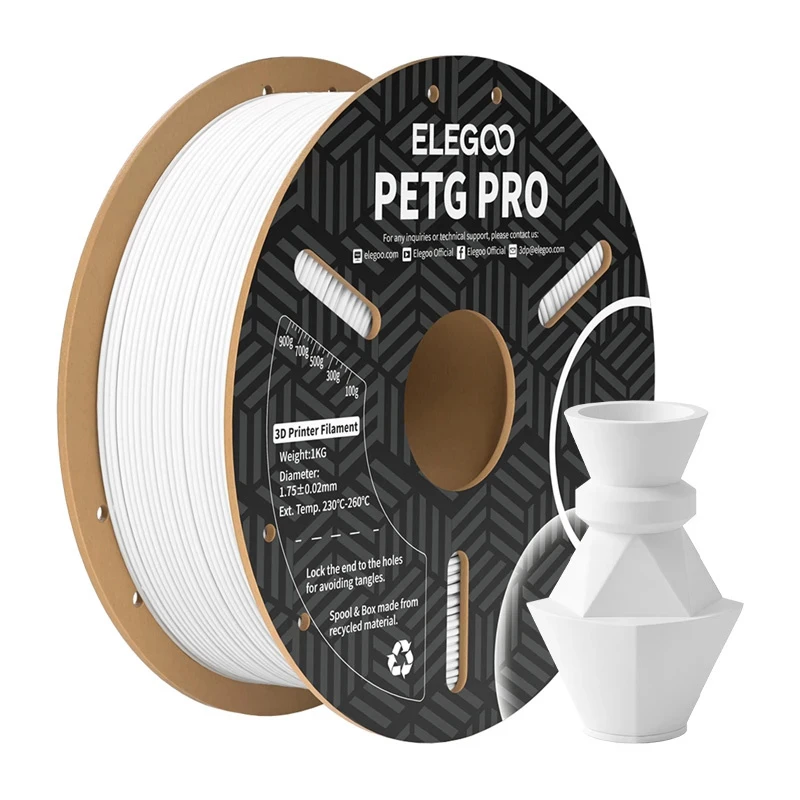 ELEGOO PETG Pro Filamento (Branco)