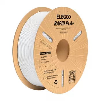 ELEGOO Rapid PLA+ Filamento (branco) 1,75 mm 1 kg