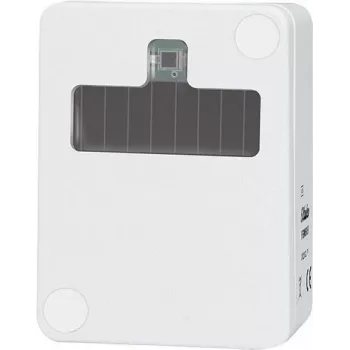 Eltako FHD60sB sensor de luminosidade sem fios, 0-50 Lux, alimentado por energia solar, branco 30000462