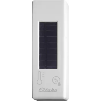 Eltako FTFSB-wg Sensor de temperatura e humidade sem fios, EnOcean, Branco puro brilhante 30000563