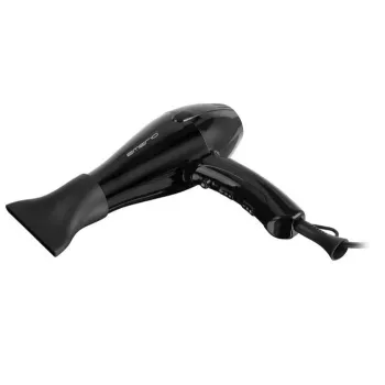 Emerio HD-122192 Secador de cabelo, 2200 W, preto, cor única, argola de suspensão, 1 unid.