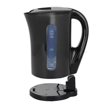 Emerio WK-123483 chaleira elétrica 1,7 L preta 2200 W sem fios com indicador de nível de água