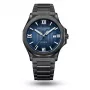 Relógio automático de mergulho de homem EMILE CHOURIET 41mm aço inoxidável mostrador preto