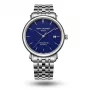 EMILE CHOURIET relógio de mergulho de homem automático 001168G406698 40mm mostrador preto bracelete de aço inoxidável