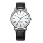 EMILE CHOURIET Relógio automático de mergulho de homem 40mm aço inoxidável mostrador preto 001168G406625