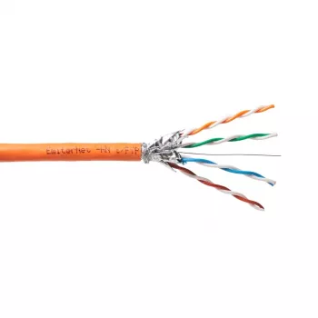 Cabo de patch Emiter Net S/FTP Cat.7, 23AWG, LSZH-FR, 1000MHz