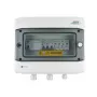 EMITER Quadro elétrico AC hermético IP65 com descarregador de sobretensão Noark Tipo 2, 40A 3 fases, DDR Tipo A 40A/300mA