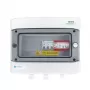 Quadro elétrico EMITER ligado AC Hermetic IP65 EMITTER com descarregador de sobretensão AC Dehn Tipo 2, 50A trifásico, DDR Tipo A 63A/300mA