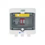 Quadro elétrico EMITER AC hermético IP65 com descarregador de sobretensão AC Dehn Tipo 2, 16A 1 polo, diferencial Tipo A 40A/300mA