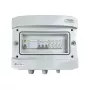 EMITER paraquadros acoplado AC hermetic IP65 descarregador de sobretensão Noark Tipo 2, 50A trifásico, RCD Tipo A 63A/300mA