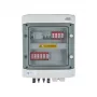 Quadro elétrico EMITER DC/AC hermético IP65 EMITTER com para-raios DC Dehn 1000V Tipo 2, 2 x string PV, 2 x MPPT // e AC Dehn Tipo 2, 10A 3 fases, RCD Tipo A 40A/300mA