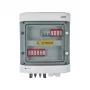 Quadro elétrico ligado DCAC Hermetic IP65 EMITTER com para-raios DC Dehn 1000V tipo 2, 2 x string PV, 2 x MPPT // e AC Dehn tipo 2, 16A 3 fases