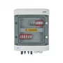 EMITER Quadro elétrico acoplado DCAC hermético IP65 EMITTER com para-raios DC Dehn 1000V Tipo 2, 2 x PV-String, 2 x MPPT // og. para-raios AC Dehn Tipo 1+2, 10A 3 fases