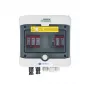 Aparelhagem EMITER com descarregador DCAC hermético IP65 EMITTER com descarregador de sobretensão DC Dehn 1000V tipo 2, 1 x string PV, 1 x MPPT // e AC Dehn tipo 2, 16A 1-F