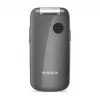 Emporia ONE V200i 2G telemóvel de tampa com teclas grandes, Space Grey/prateado