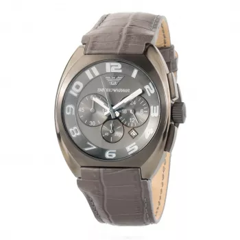 Relógio cronógrafo de homem Emporio Armani AR5847 45mm aço inoxidável tom ouro rosa