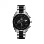 Relógio cronógrafo de quartzo de homem Emporio Armani AR5952 43 mm silicone preto