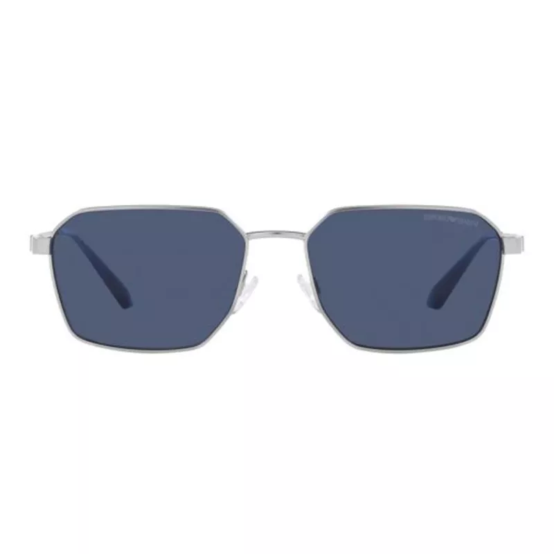 Óculos de sol de homem EMPORIO ARMANI EA2140-304580 preto mate cinzento retangulares