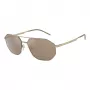 Óculos de sol de homem EMPORIO ARMANI EA2147-30025A preto mate cinzento retangulares